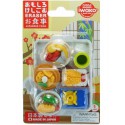 Japanese meals Iwako Erasers