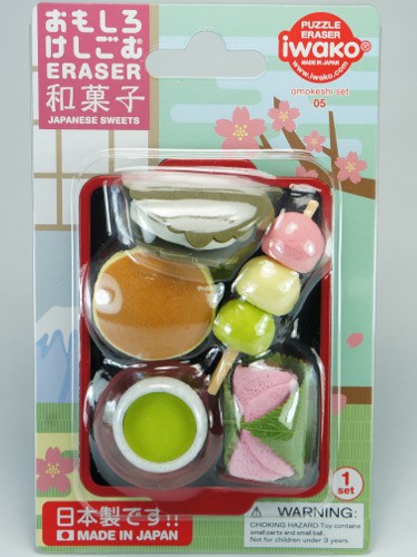 Gommes Iwako Desserts Japonais