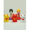 Gomme Kokeshi & Chat