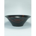 Black Spiral Bowl